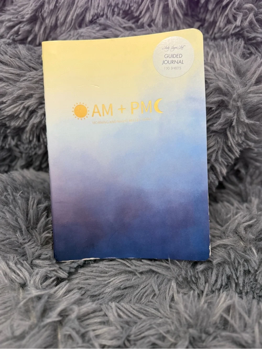 Guided Journal – Sunrise to Dusk Gradient (Yellow to Blue)